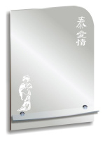 Зеркало (51x63,5) Continent Гейша В069