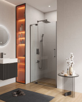 Душевая дверь (100х195) CEZARES SLIDER SLIDER-B-1-100/110-C-GM