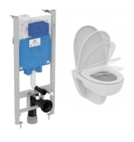Комплект инсталляция + унитаз Ideal Standard i.life A Rimless RI471602