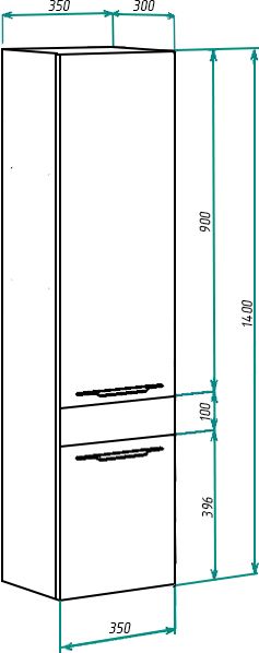 Пенал Bellezza Альдо 35 4628904182071