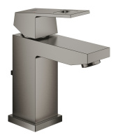 Смеситель для раковины однорычажный Grohe Eurocube 23127 AL0 (23127AL0) темный графит матовый