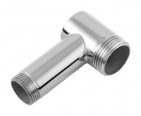 Уголок переходной Сунержа G 1" нар. р. / G 3/4" нар. р. L- 60 мм Белый 12-1506-0134