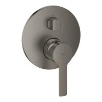 Смеситель однорычажный с переключателем на 3 положения GROHE Lineare New 24095 AL1 (24095AL1) темный графит матовый Смеситель однорычажный с переключателем на 3 положения GROHE Lineare New 24095 AL1 (24095AL1) темный графит матовый