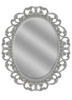 Зеркало (82х102) Misty Аврора O.1076.PA.ZA (серебро) Л-Авр-07082-146ОС