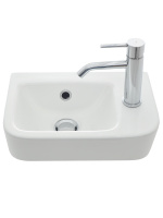 Раковина накладная (24,5x37,5) AQUAme AQM5006R