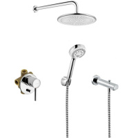 Душевой комплект с изливом Kludi Bozz 386310576 Душевой комплект с изливом Kludi Bozz 386310576