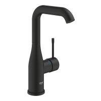 Смеситель для раковины однорычажный Grohe Essence 24177 KF1 (24177KF1) черный матовый