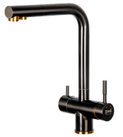 Смеситель для кухни Zorg INOX SZR-7039 BR/GRAFIT