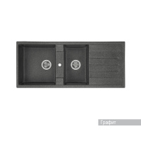 Кухонная мойка Aquaton Торина 1A712032TR210 графит