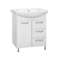 Тумба под раковину напольная Style Line Венеция 65 ЛС-00000254 белый