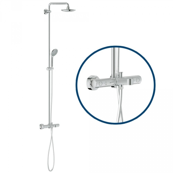Душевая система с термостатом для ванны Grohe Euphoria 27475 000 (27475000) Душевая система с термостатом для ванны Grohe Euphoria 27475 000 (27475000)