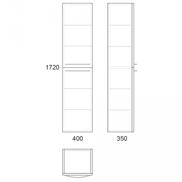 Пенал Owl 1975 Skansen, 40 х 172 см OW050400