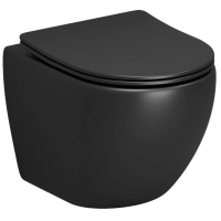 Унитаз подвесной безободковый Grossman Color GR-4455BMS с сиденьем микролифт