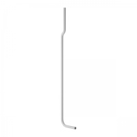 Колено смыва Geberit 90°, в комплекте, 156 x 24 см, с отступом: d=32мм, A=6.5см, Альпийский белый  119.504.11.1