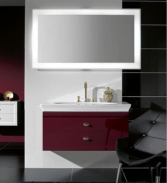 Зеркало 135 см с подсветкой Villeroy&amp;Boch La Belle A336D500