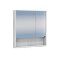 Зеркальный шкаф (60х65)  СаНта Мира 60 700403