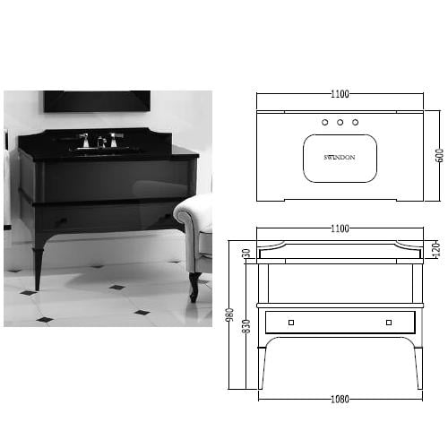 Мебель для ванной комнаты Devon & Devon Suite D+ACSWINDONDS(1)PRUNE