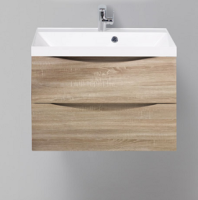 База под раковину подвесная BelBagno MARINO-700-2C-SO-WO-P Rovere Bianco