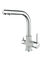 Смеситель для кухни с подключением к фильтру  Paulmark Essen Es213011-GRCR