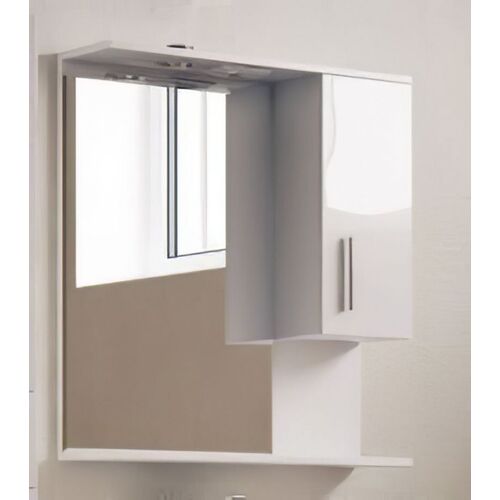 Зеркальный шкаф (84х82) Corozo Коралл 82 SD-00001123