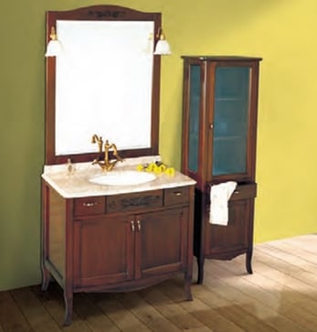 Шкаф-колонна напольная правая орех Tiffany World Sofia 4219noce*3DX