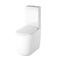 Чаша напольного унитаза безободковый Kerasan Nolita 531701 белый глянец, без сиденья и бачка