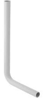 Колено смыва Geberit 90°, полунизкий монтаж: d=50мм, X1=35см, Альпийский белый  118.007.11.1