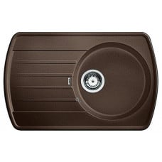 Мойка кухонная Blanco Rondoval 45 S Silgranit PuraDur (кофе), 515769