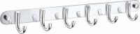 Вешалка с 6 крючками для ванной WONZON & WOGHAND, хром WW-9384-6