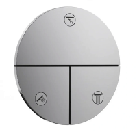 Переключатель потоков на 3 положения Hansgrohe ShowerSelect Comfort S 15558000 хром