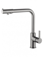 Смеситель для кухни c подключением фильтра WONZON & WOGHAND, темный графит WW-88458008-BGM Смеситель для кухни c подключением фильтра WONZON & WOGHAND, темный графит WW-88458008-BGM