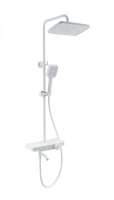 Душевая система с термостатом WONZON & WOGHAND, белый матовый WW-B3099-A-MW