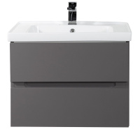 База под раковину напольная Art&max AM-Techno-700-2C-SO-ZB815 Смоки софт