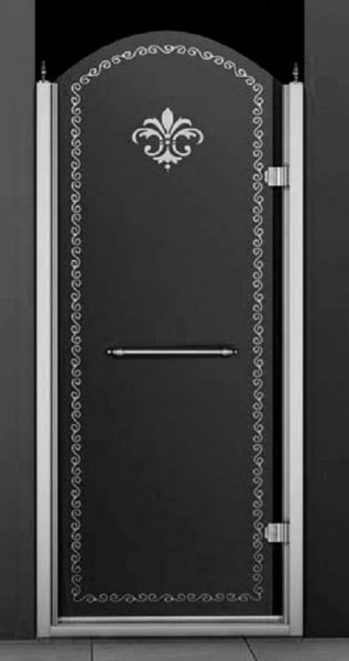 Дверь в нишу Cezares RETRO-A-B-1-90-CP-Cr-R