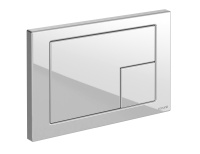 Кнопка Cersanit CORNER пластик белый 64077