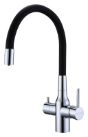 Смеситель для кухни с подключением к фильтру  Paulmark Salix Sa213419-CR