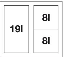 Система сортировки мусора Blanco Flexon 50/3 521470 Система сортировки мусора Blanco Flexon 50/3 521470