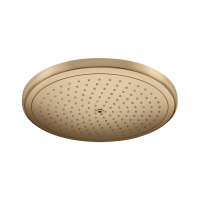 Верхний душ hansgrohe Croma 280 1jet EcoSmart 26221140 шлифованная бронза