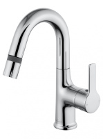 Смеситель для раковины с выдвижным изливом WONZON & WOGHAND, хром WW-FE01L212-CR Смеситель для раковины с выдвижным изливом WONZON & WOGHAND, хром WW-FE01L212-CR