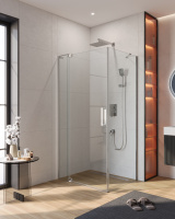 Душевой уголок (100х80) CEZARES SLIDER SLIDER-AH-1-80-100/110-C-CR