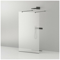 Душевая перегородка 125 см CEZARES LIBERTA LIBERTA-L-2-125-120-C-NERO