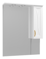 Зеркало-шкаф (78х100) Misty Амбра 80 правый П-Амб0280-0322ЯП