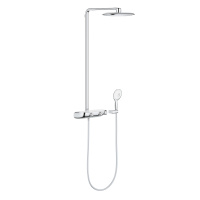 Душевая система с термостатом для настенного монтажа Grohe Rainshower System SmartControl 360 MONO 26361 000 (26361000) хром Душевая система с термостатом для настенного монтажа Grohe Rainshower System SmartControl 360 MONO 26361 000 (26361000) хром
