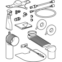 Комплект для подключения напольных унитазов-биде Geberit AquaClean Sela (до 2018 г. в.) 242.959.00.1