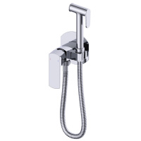 Смеситель с гигиеническим душем встраиваемый WONZON & WOGHAND BRILLIANT, хром WW-88829031-CR