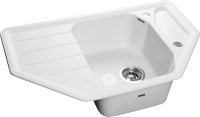 Кухонная мойка GranFest Corner 800E, C-800E иней