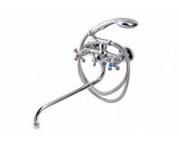 Смеситель для ванны с душем FAUZT FZs-317-32 тип См-ВУДРНШлА