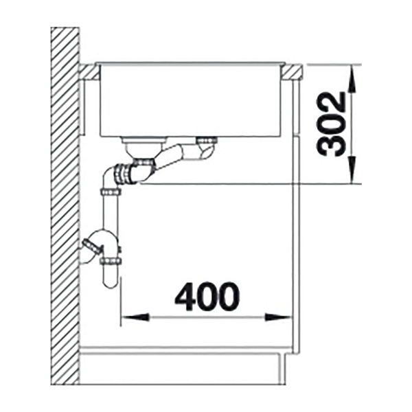 Кухонная мойка Blanco Axia III 6 S чаша слева (кофе), 524662