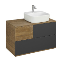 Тумба с раковиной Aquaton Терра 85 1A2472K3TEKA0