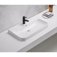 Раковина встраиваемая сверху (81х46,5) Gid 9580s